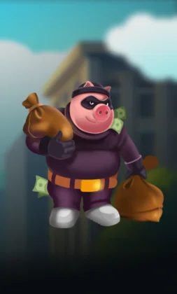 Gangsta Piggy: Hold and Win